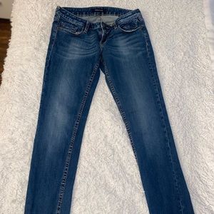 Vigoss Studio The Linden Womens Designer Blue Jeans Size 5/6 28 Low Rise